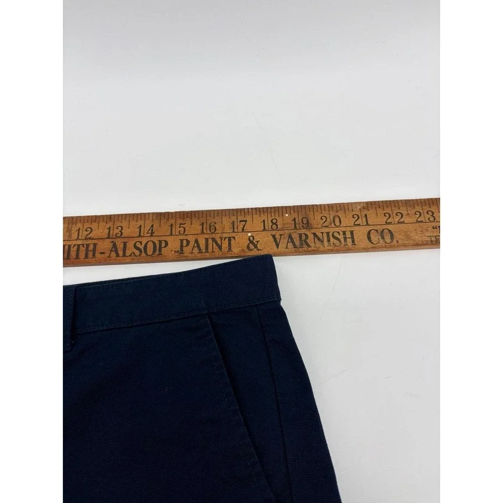 Claiborne Causal/Dress Shorts, 100% Cotton, Navy, Mens Size 36, Pre-Owned